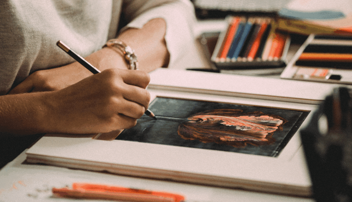 A collage showcasing the Artwork Submission process for the 3rd WCTCIM, featuring diverse art forms like painting and poetry.