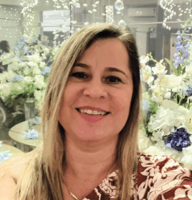 A professional headshot of Cristine Andrade, a Public Health Researcher at Fiocruz and speaker at the 3rd WCTCIM.