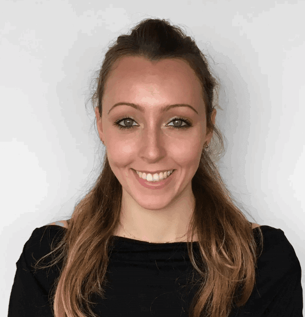 A professional headshot of Julia Berschick, a movement scientist and researcher at Charité – Universitätsmedizin Berlin.