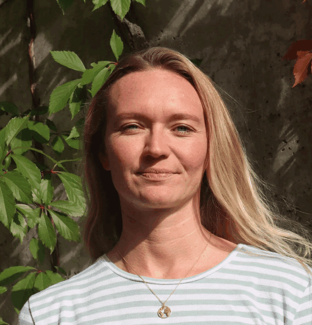 A professional headshot of Marleen Schröter, a psychology researcher at Charité Berlin and event committee member.