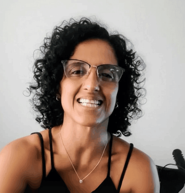 Headshot of Pâmela Perez, a psychologist and Biodanza facilitator from Brazil, presenting her work at the 3rd WCTCIM.