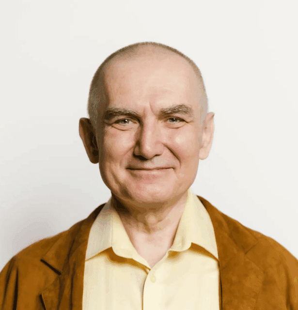 Professional headshot of speaker Peter Hudoba, MD, FRCS, neurosurgeon and Director of Research at Sha Research Foundation.