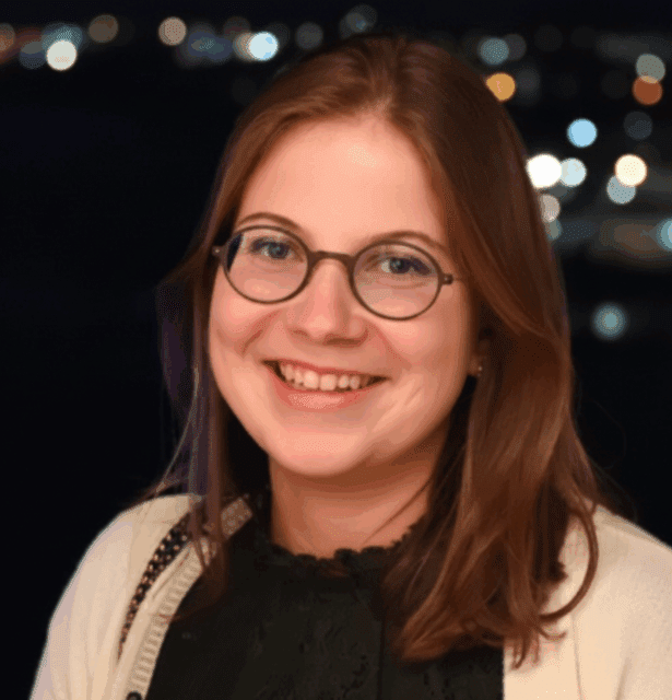 A professional headshot of Frida Lentschig, a medical student from Germany, who is a speaker at the 3rd WCTCIM.